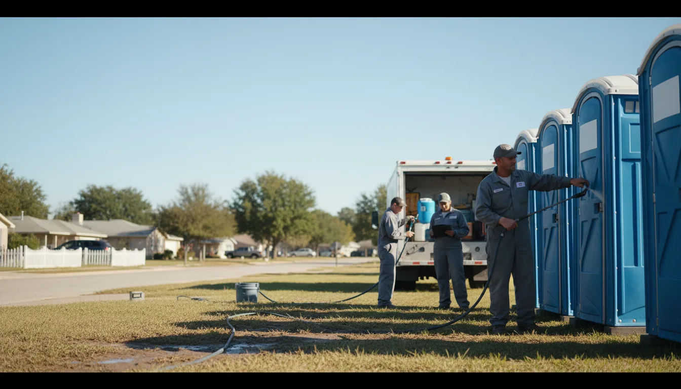 Long-Term Portable Toilet Rental in Huxley, IA near me